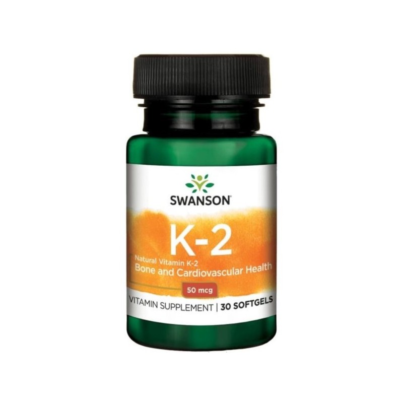 Swanson Witamina K2 Naturalna 50 Mcg 30 K