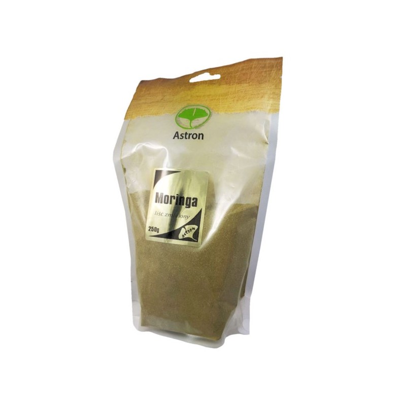 Astron Moringa Mielone Liście 250G