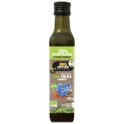 Big Nature Olej Lniany 250 ml bio