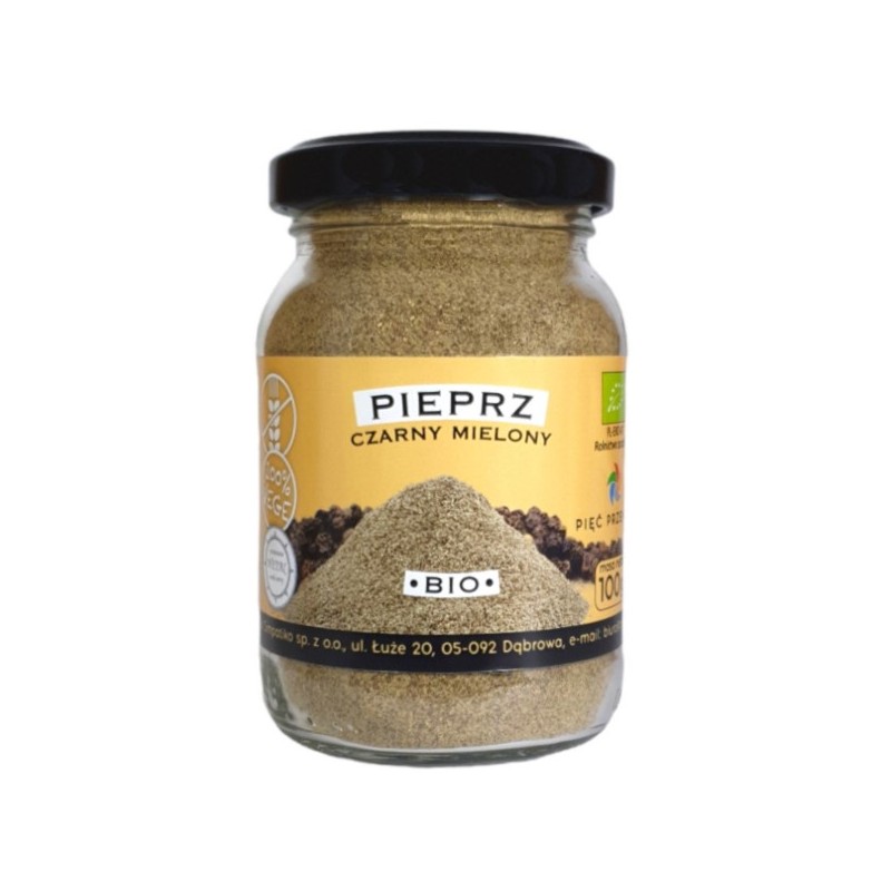 Pięć przemian Pieprz czarny mielony 100 g