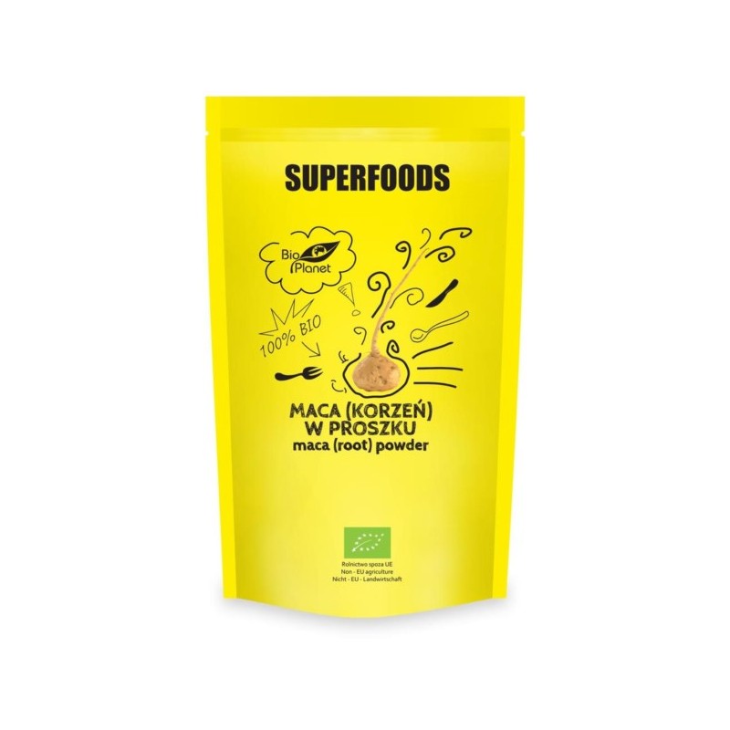 SUPERFOODS Maca w proszku BIO 150g BIO PLANET