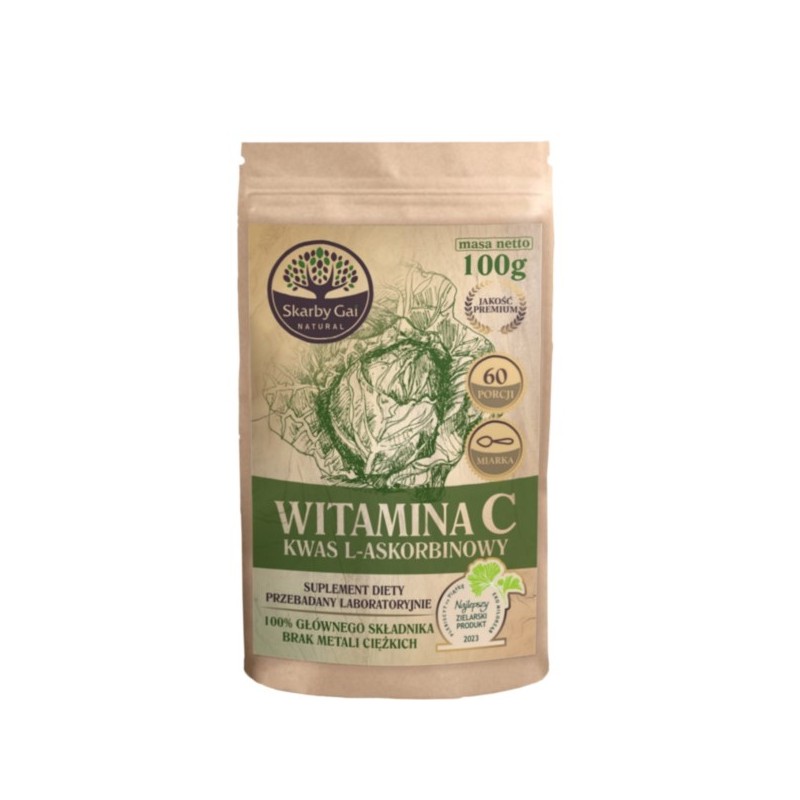 Skarby Gai Witamina C z Kapusty 100g l-askorbinowy