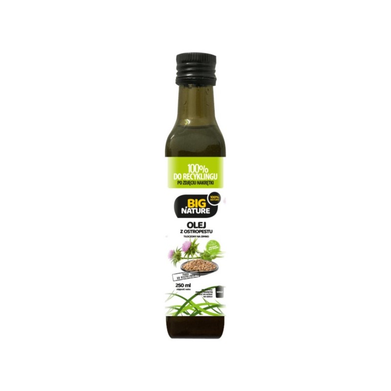 Big Nature Olej z ostropestu 250 ml 100%
