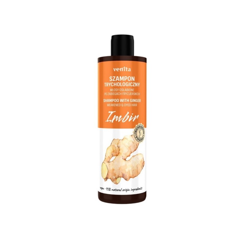 Venita Szampon Trychologiczny Imbir 300 ml