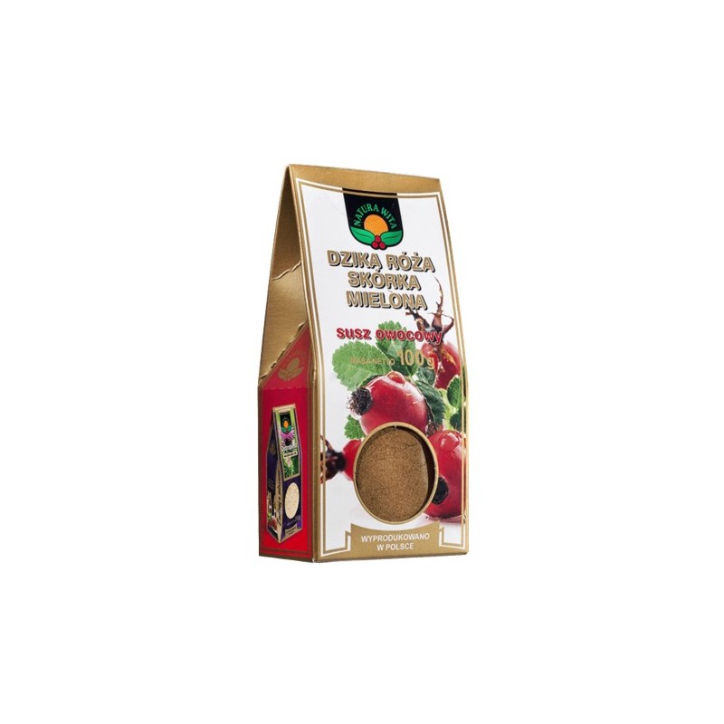 Natura Wita Dzika Róża Skórka Mielona 100G