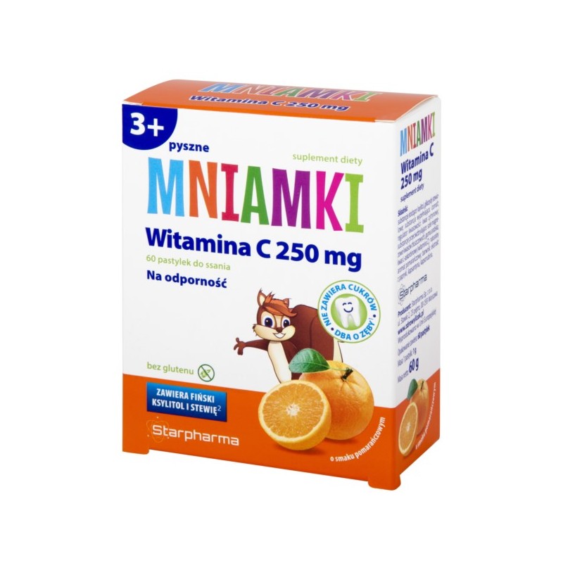Starpharma Pastylki D/Ssania Witamina C Dla Dzieci