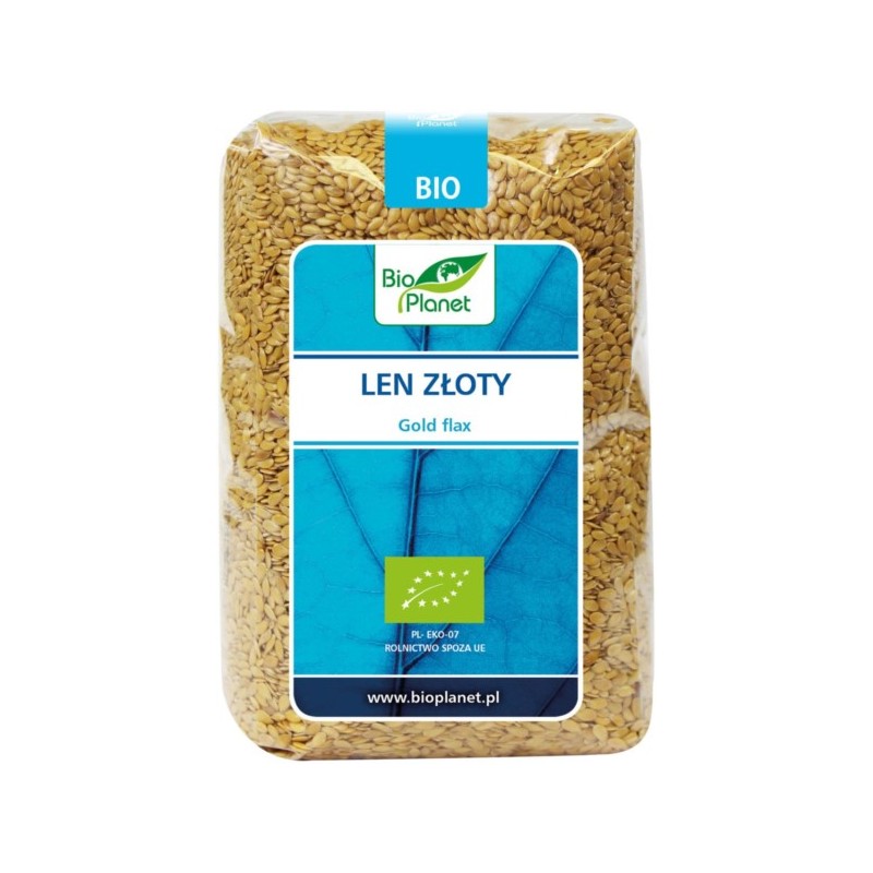 BIO PLANET Len złoty BIO 400g