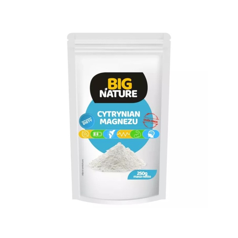 Big Nature Cytrynian Magnezu 250 g