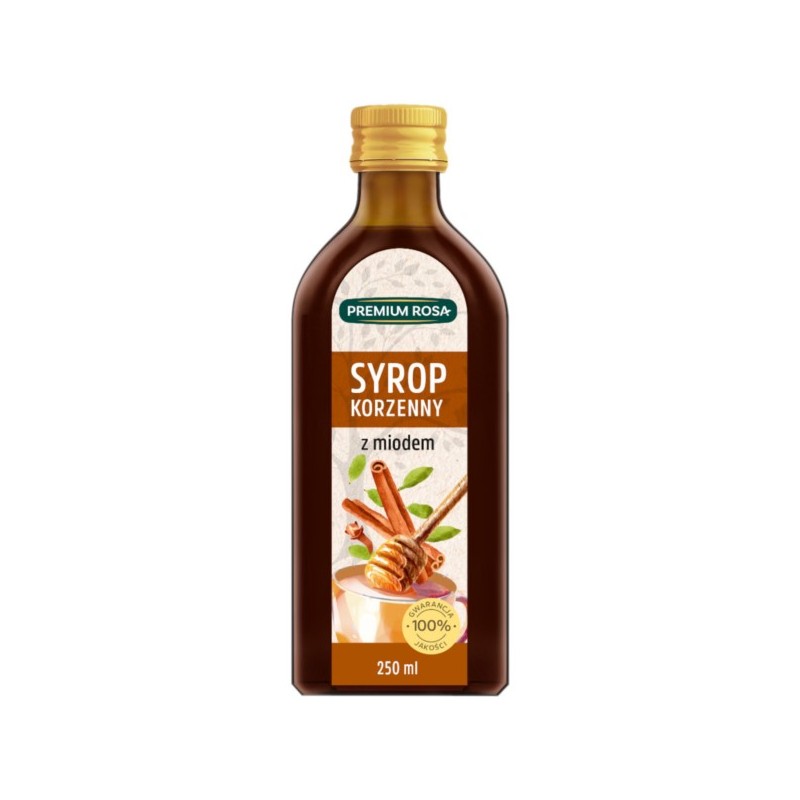 Premium Rosa Syrop korzenny z miodem 250 ml
