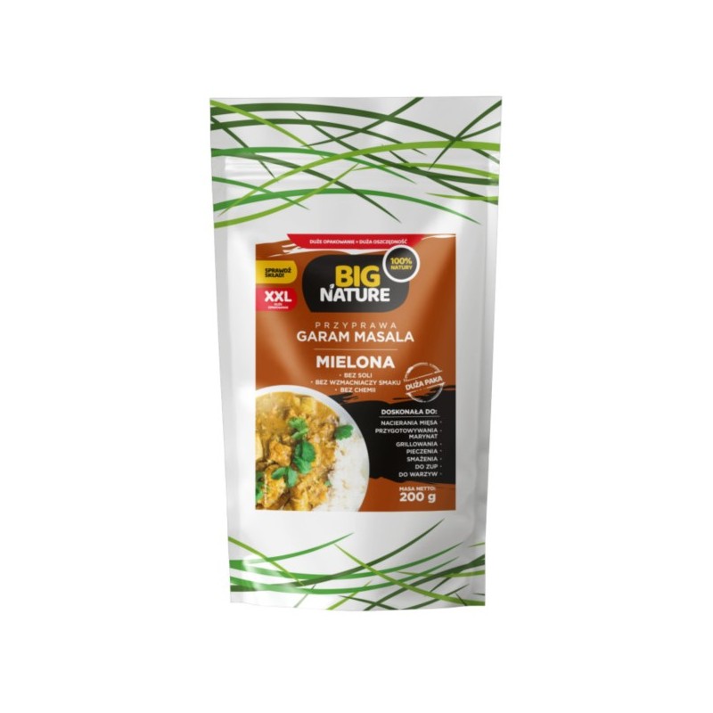 Big Nature Garam Masala mielona przyprawa 200 g