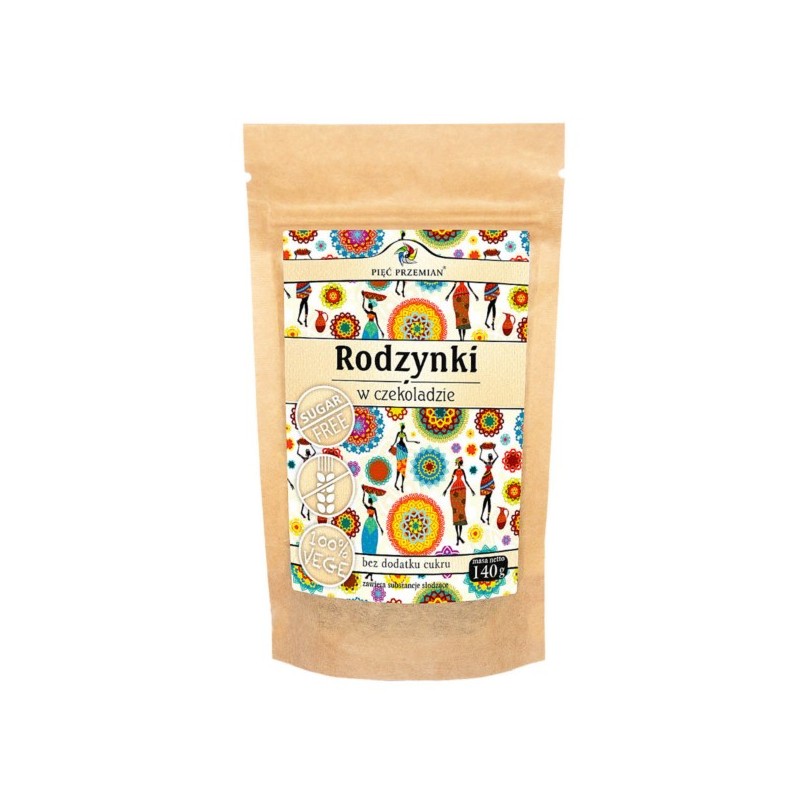 Pięć Przemian Rodzynki w czekoladzie 140 g