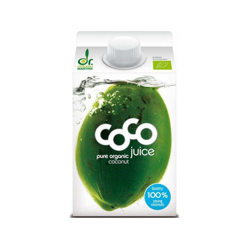 DrMartines Woda Kokosowa Naturalna Bio 500 ml