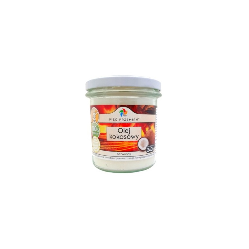 Pięć przemian Olej  kokosowy 240 ml