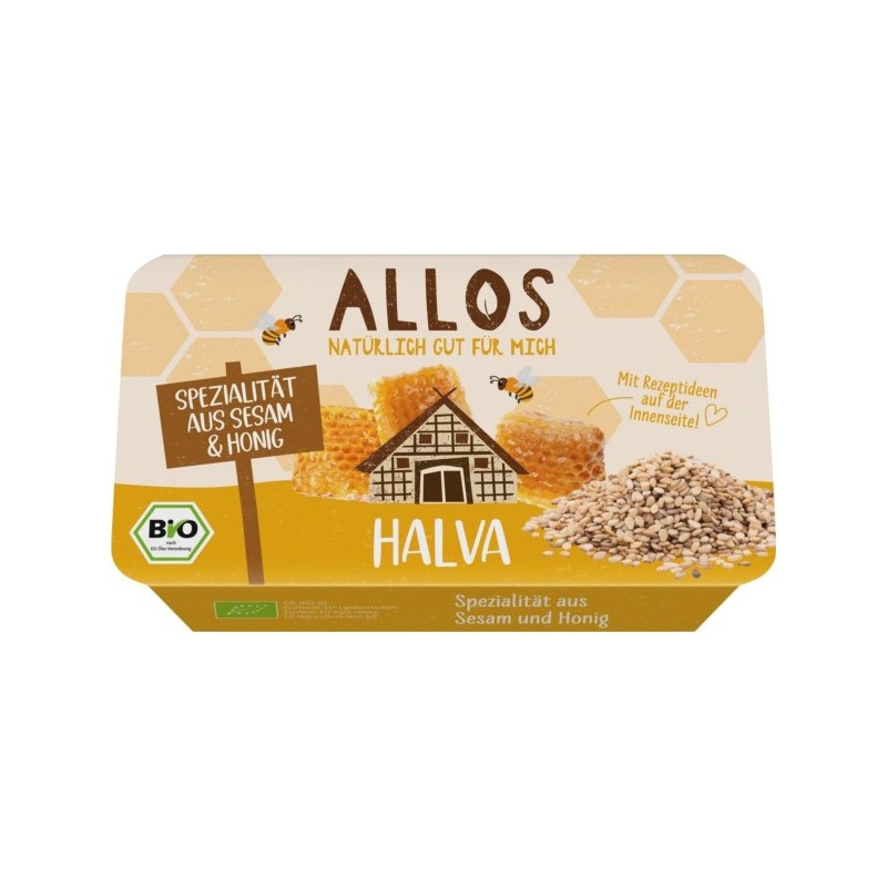 Allos Chałwa Miodowa BIO 75 g