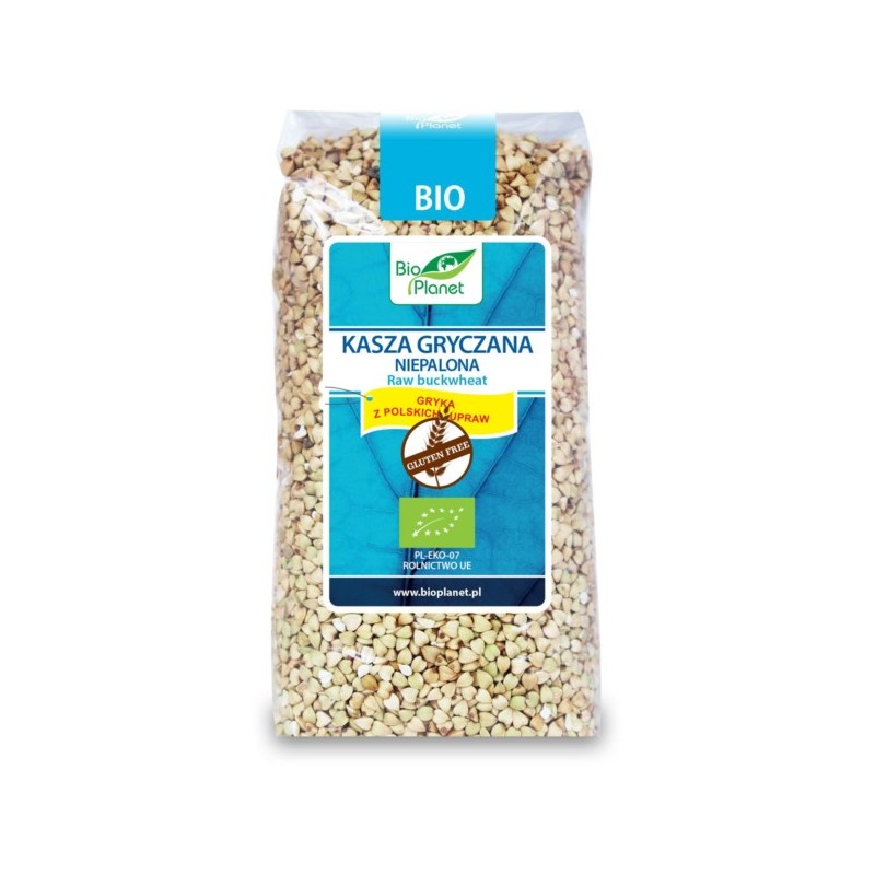 BIO PLANET Kasza gryczana niepalona BIO 500g