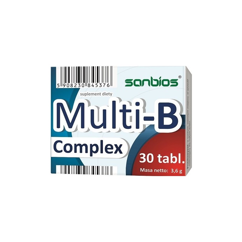 Sanbios Multi B Complex 30 T witamina B