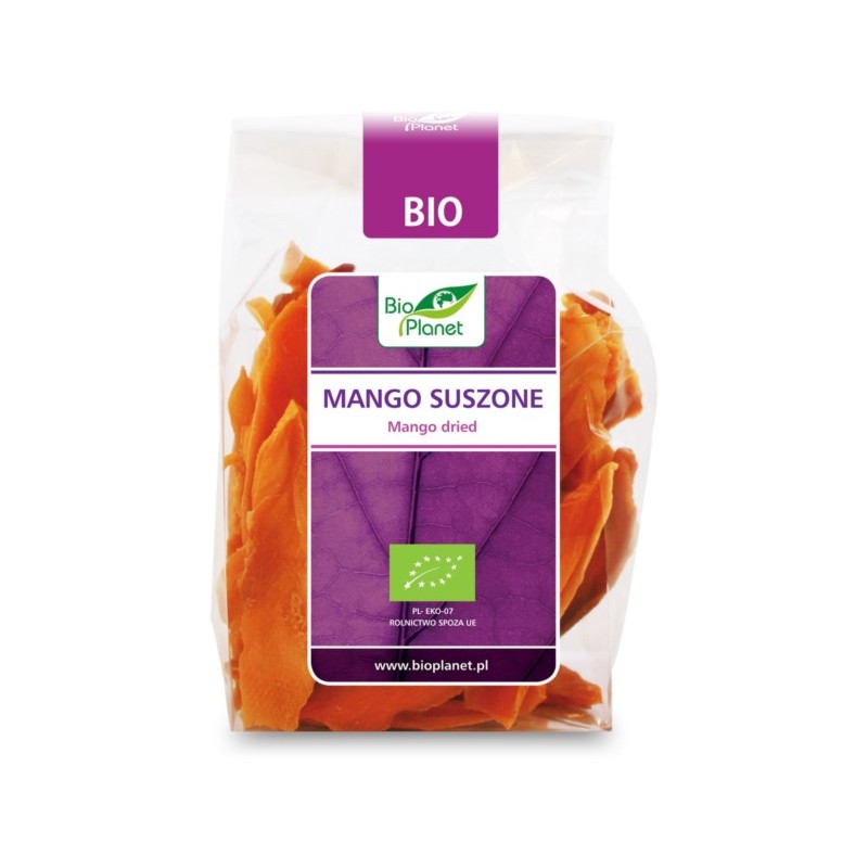 BIO PLANET Mango suszone BIO 100g