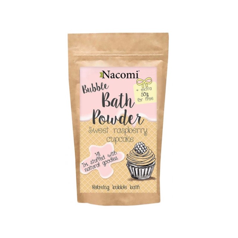 Nacomi Puder Do Kąpieli Malina Babeczka 150G