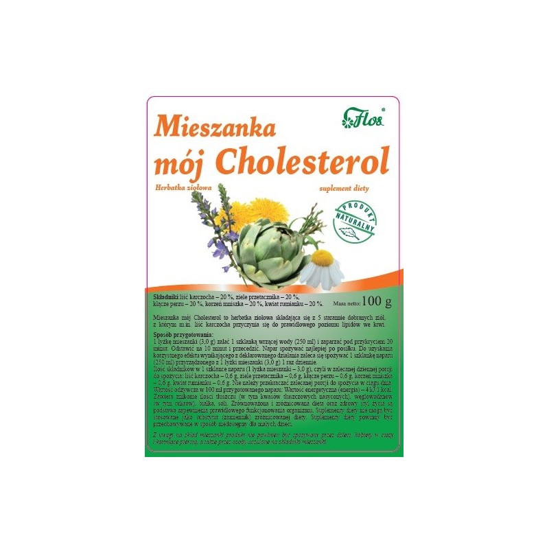 Flos Mieszanka Mój Cholesterol  100 g