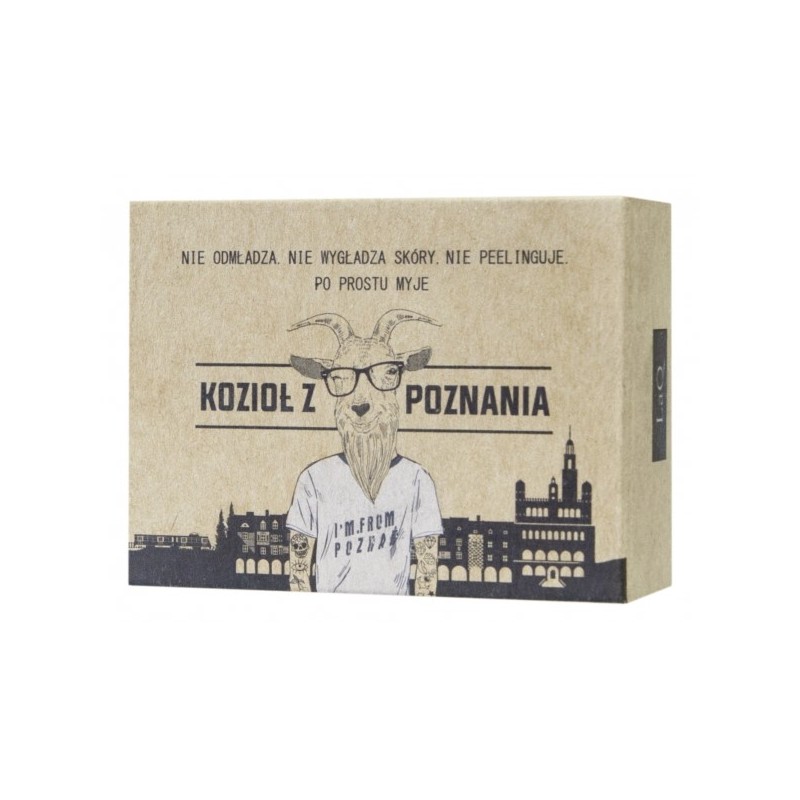 LAQ Mydeło Kozioł kostka dla facetów 85 g