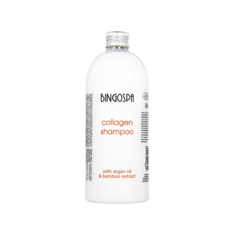 Bingospa Szampon Kolagenowy Argan I Bambus 500 Ml