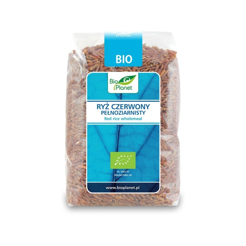 BIO PLANET Ryż czerwony pełnoziarnisty BIO 400g