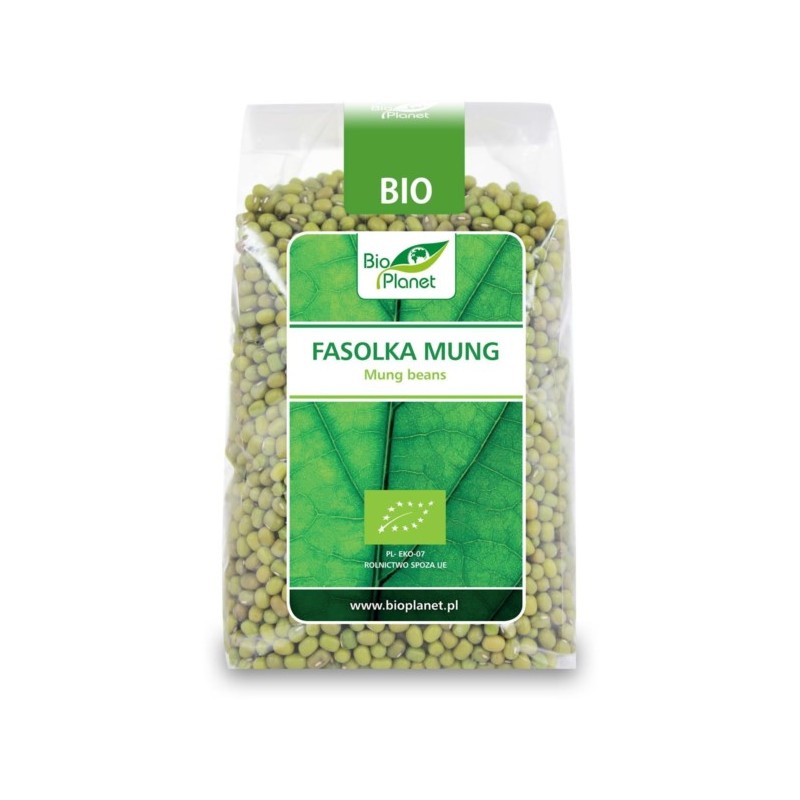 BIO PLANET Fasolka Mung BIO 400g