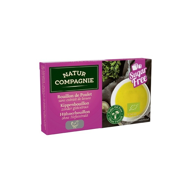 NATUR Compagnie Bulion kostka DROBIOWA BIO 80g