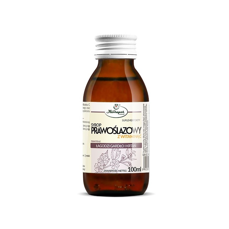 Herbapol Syrop Prawoślazowy z Wit. C 100 ml