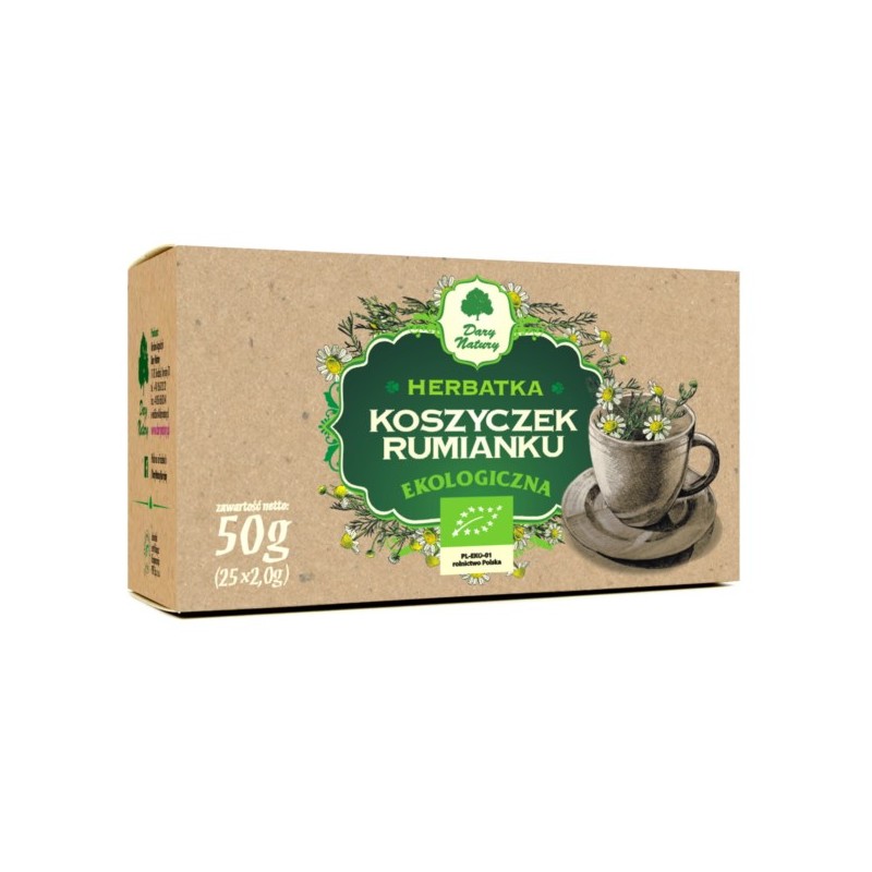 Dary Natury Rumianek Koszyczek Eko  25X2G