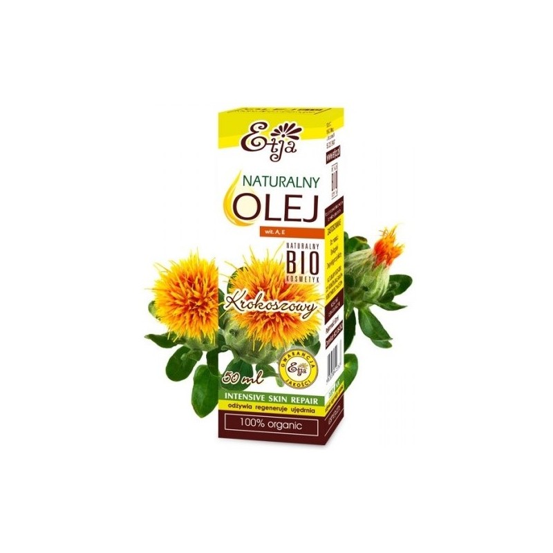 Etja Olej Krokoszowy Bio 50Ml Łagodzi Trądzik