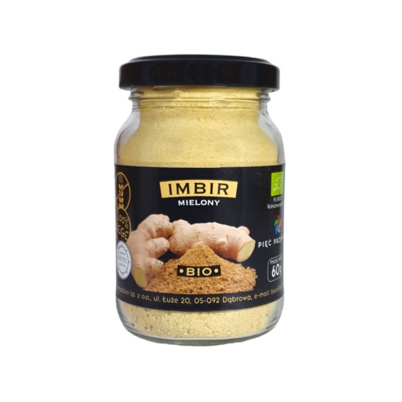Pięć przemian Imbir mielony 60 g bio