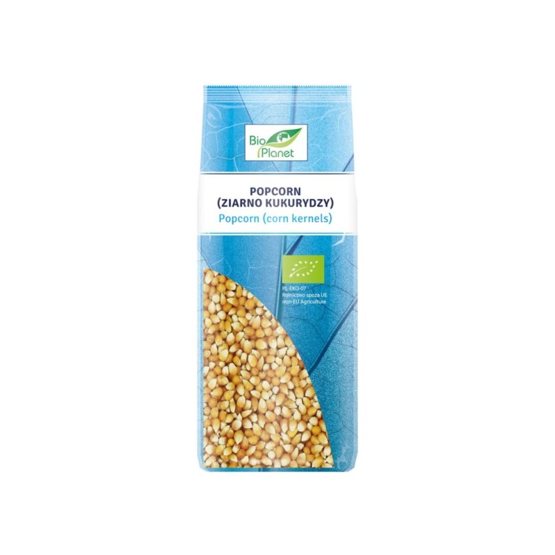 BIO PLANET Popcorn (ziarno kukurydzy) BIO 400g