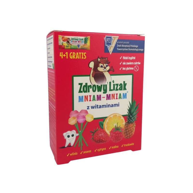 Starpharma Zdrowy Lizak Mniam Mniam Z Witamin 4+1