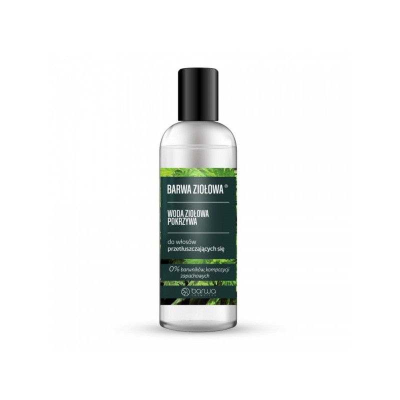 Barwa Pokrzywowa Woda Ziołowa 95 ml tłuste