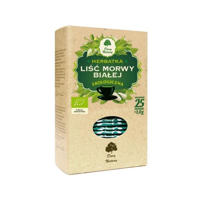 Dary Natury Morwa Biała Liść Eko 25X2G