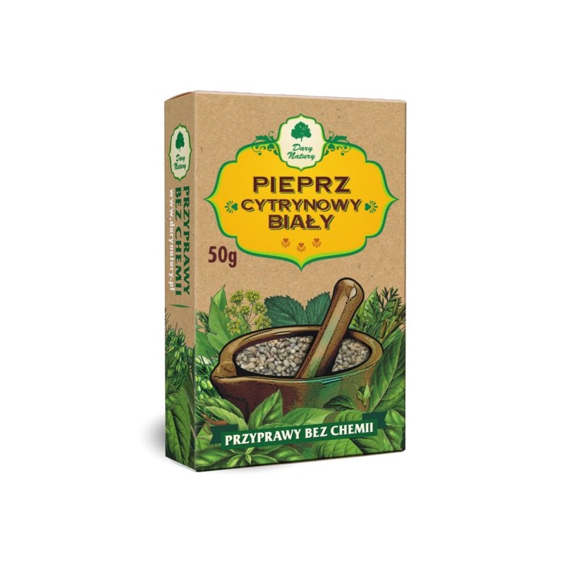 Dary Natury Pieprz Cytrynowy Biały 50G