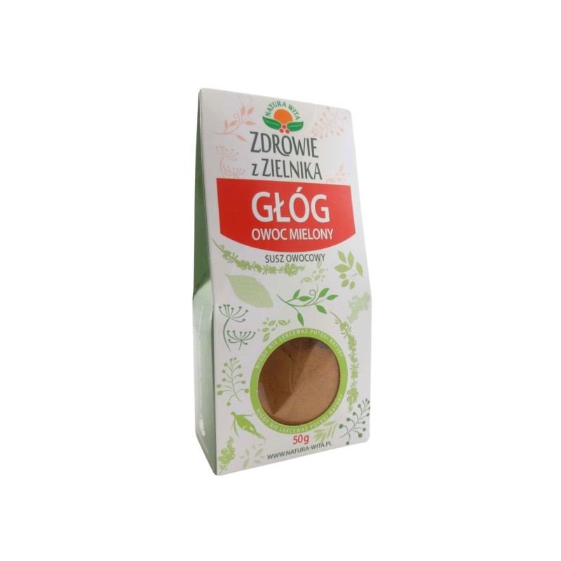 Natura Wita Głóg Owoc Mielony 50G