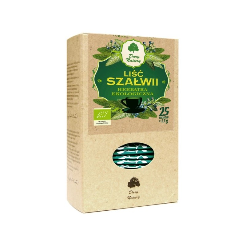 Dary Natury Szałwia Liść Eko 25X1,5G