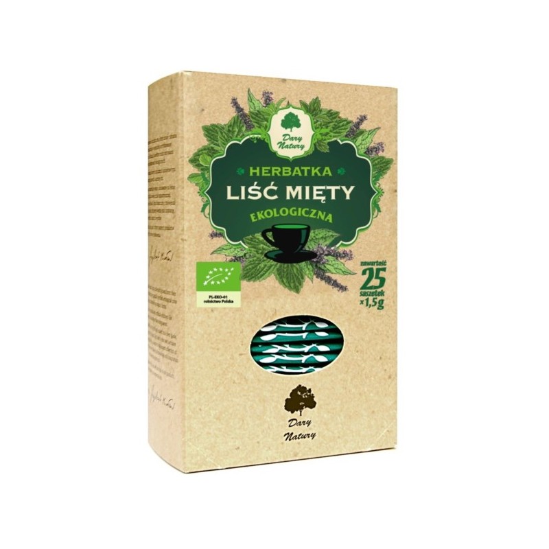 Dary Natury Mięta Liść Eko  25X1,5G