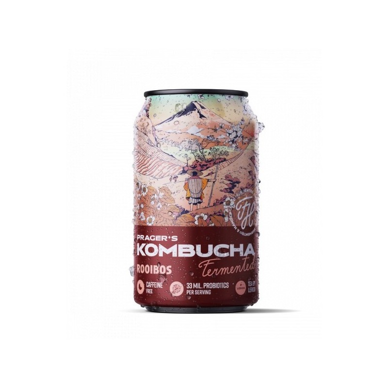 Premium Rosa Kombucha Rooibos 330 ml