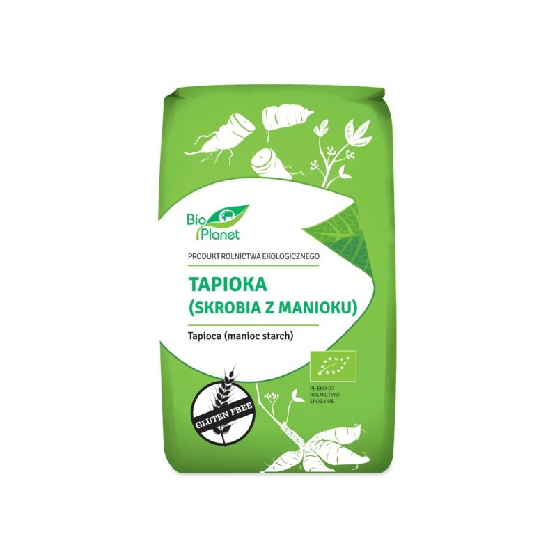 BIO PLANET Tapioka (skrobia z Manioku) BIO 400g
