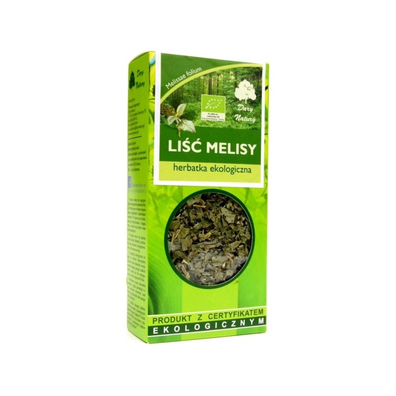 Dary Natury Melisa Liść 25G Pomocna W Zmęczeniu