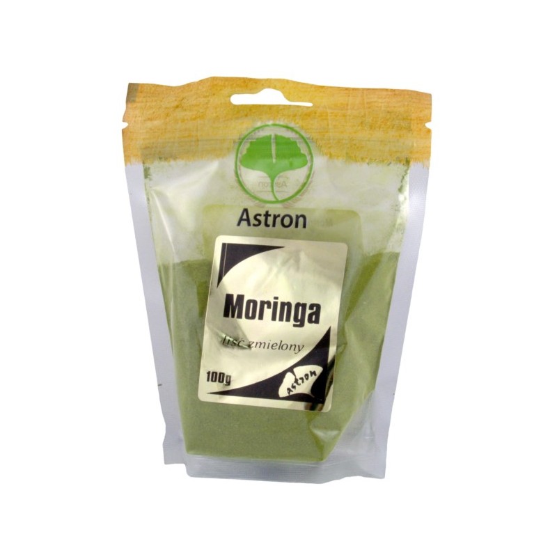 Astron Moringa Mielone Liście 100G