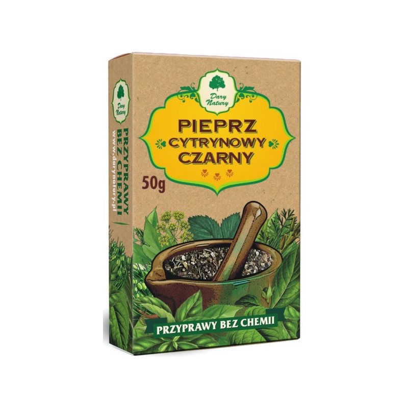 Dary Natury Pieprz Cytrynowy Czarny 50G