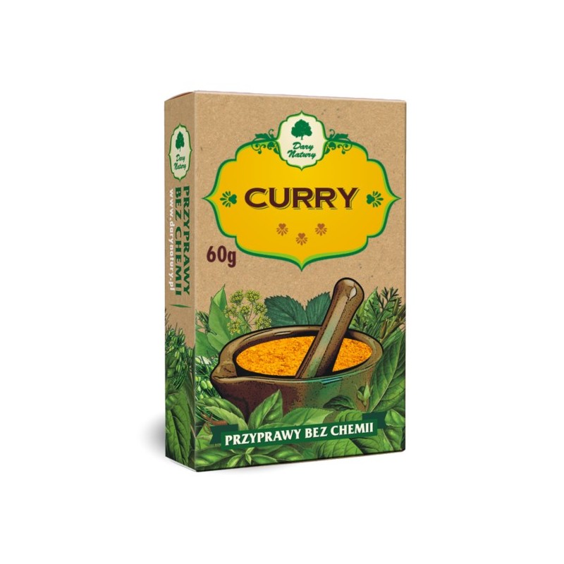 Dary Natury Curry 60G Działa Przeciwzapalnie