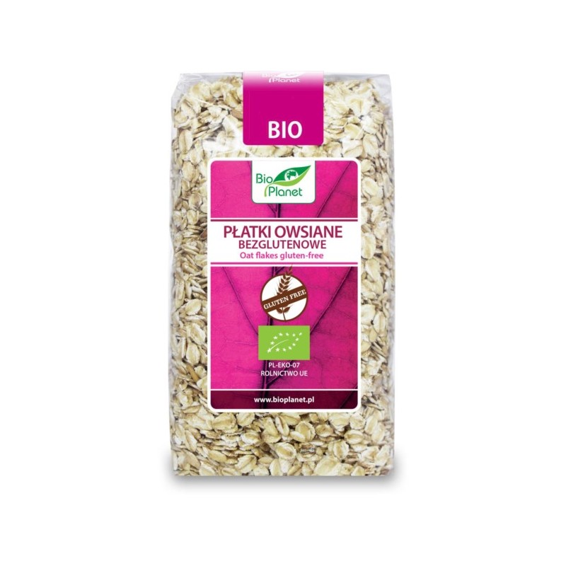 BIO PLANET Płatki owsiane bezglutenowe BIO 300g