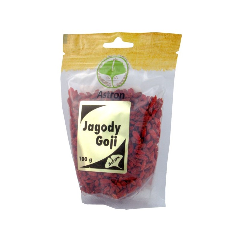 Astron Jagody Goji 100G Źródło Przeciwutleniaczy
