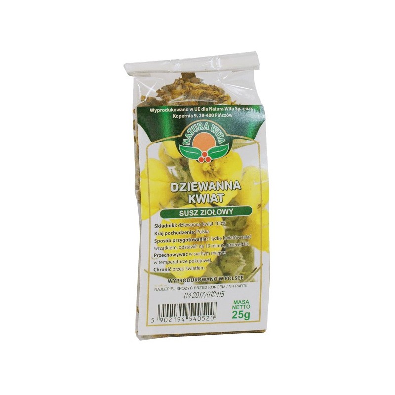 Natura Wita Dziewanna Kwiat 25G