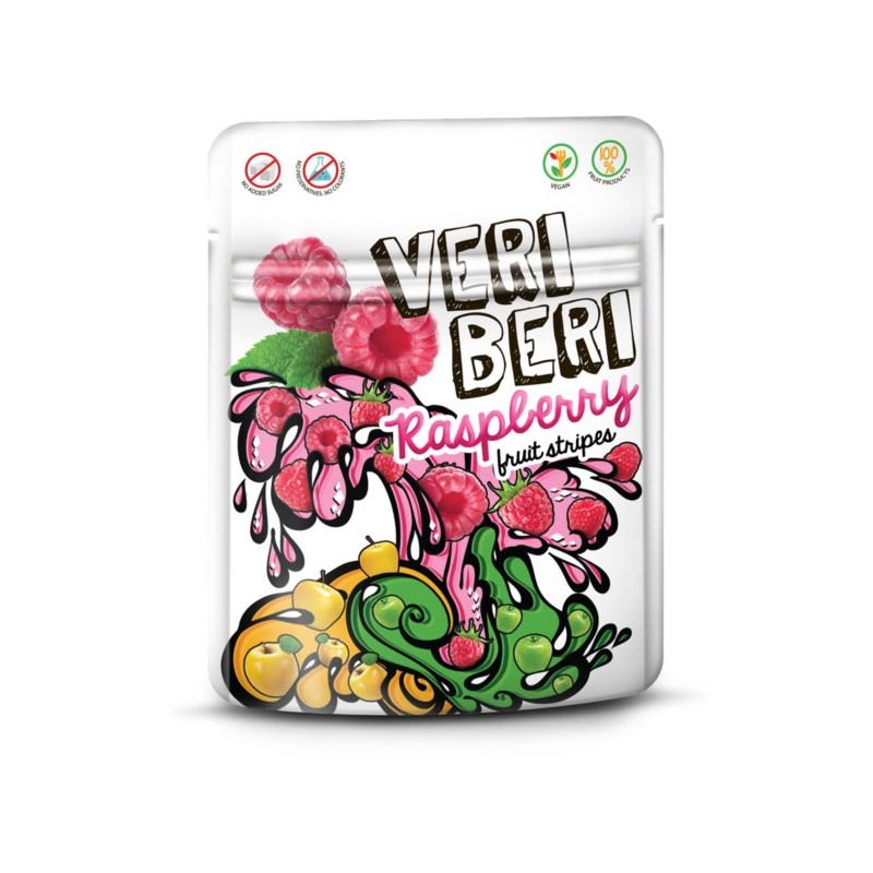 Veri Beri Bezglutenowe żelki malinowe 50 g